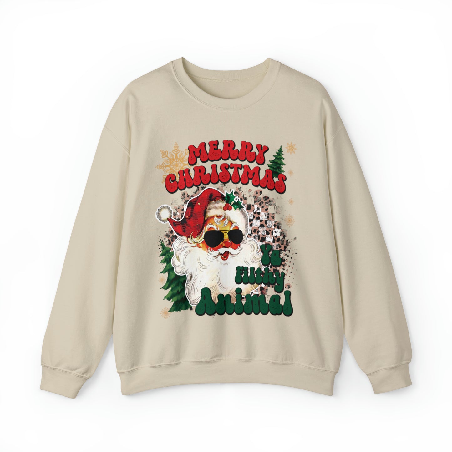 Ya Filthy Animal | Heavy Blend Graphic Crewneck Sweatshirt